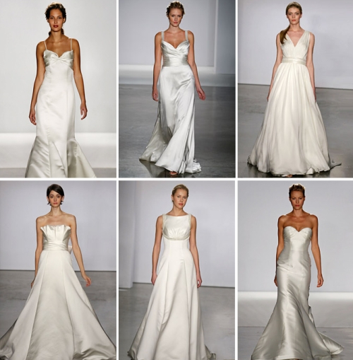 Simple wedding gowns