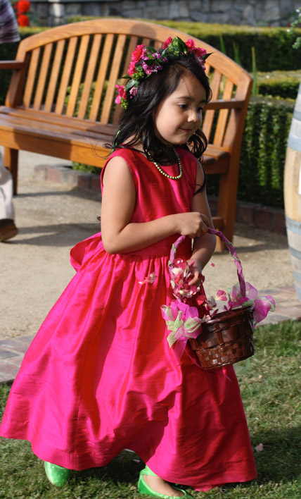 Hot Pink Flowers Pictures. Pink Flower Girl Dresses