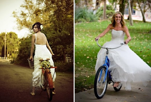 bride-on-a-bike