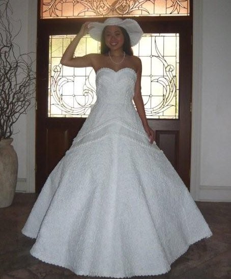used unique wedding dress