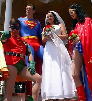 Superhero Wedding