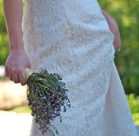 Texas wildflower wedding boquet