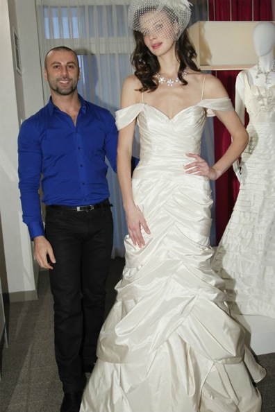 The first ever Bebe bridal collection designed by Project Runway alumnus 