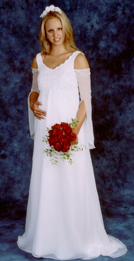 maternity wedding dresses